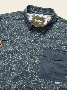 NWT Howler Bros Matagorda LS - Lotsa Dots : Dark Slate (L)